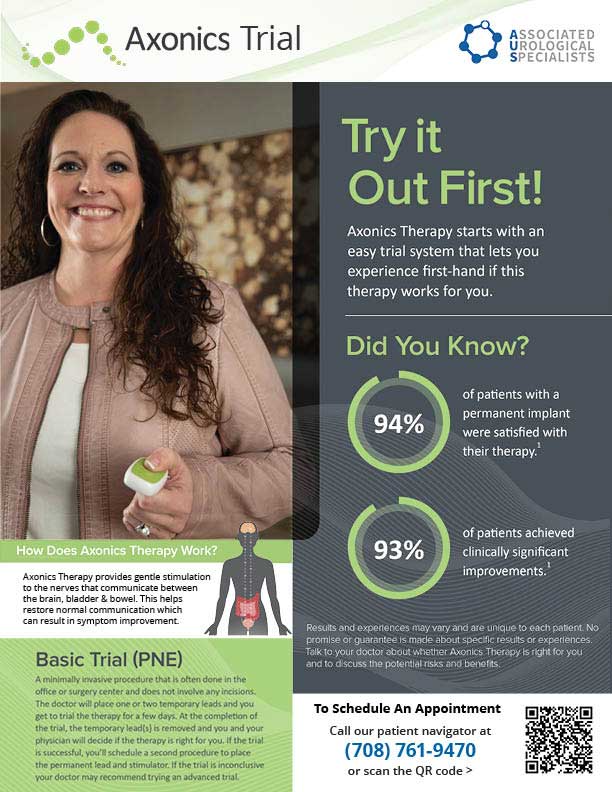Axonics-Basic-Trial Axonics Trial Info at Associated Urological Specialists