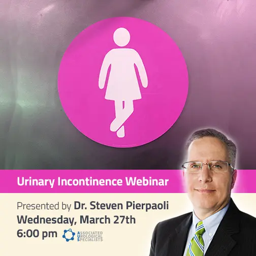 Urinary Incontinence Webinar: Dr. Pierpaoli