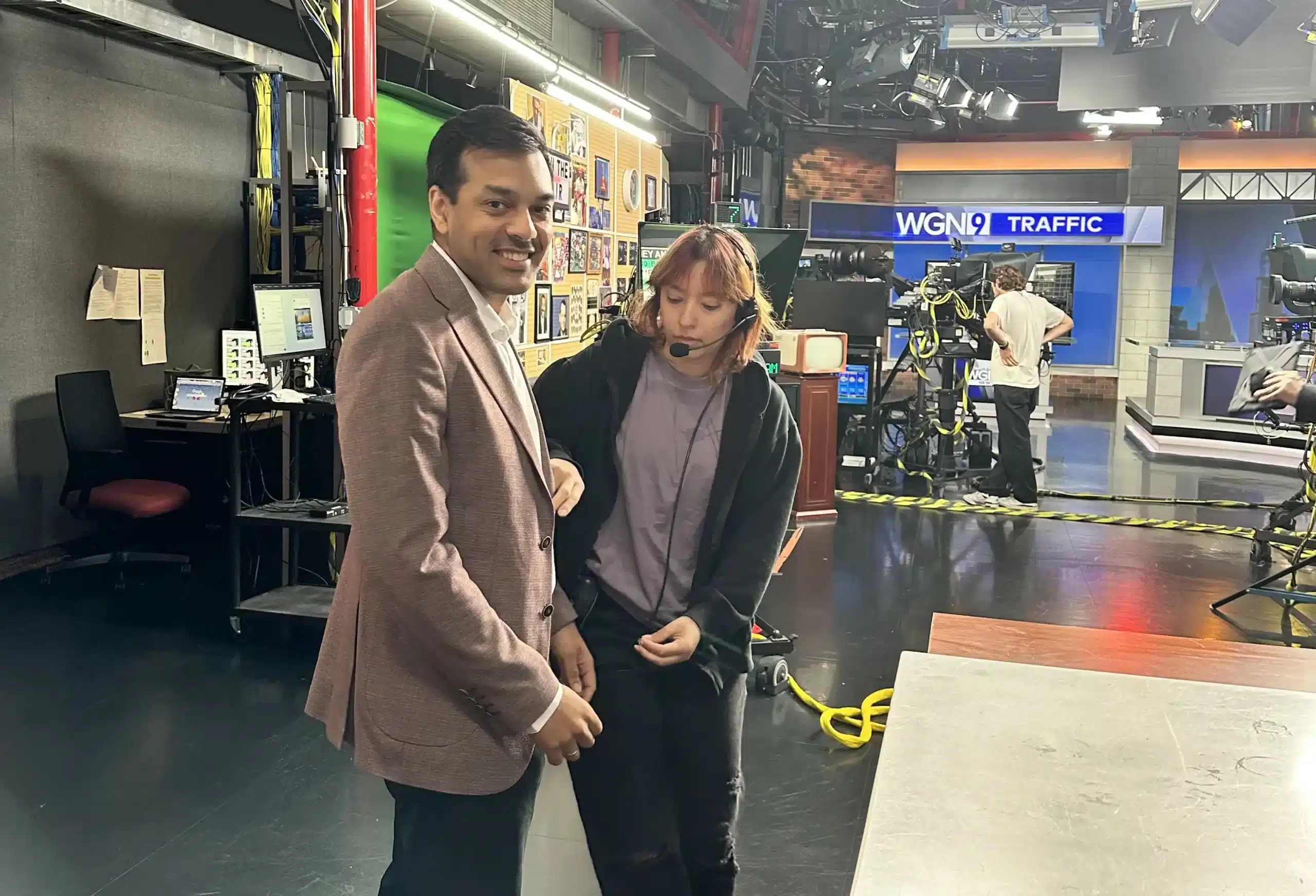 Dr. Shah, WGN News
