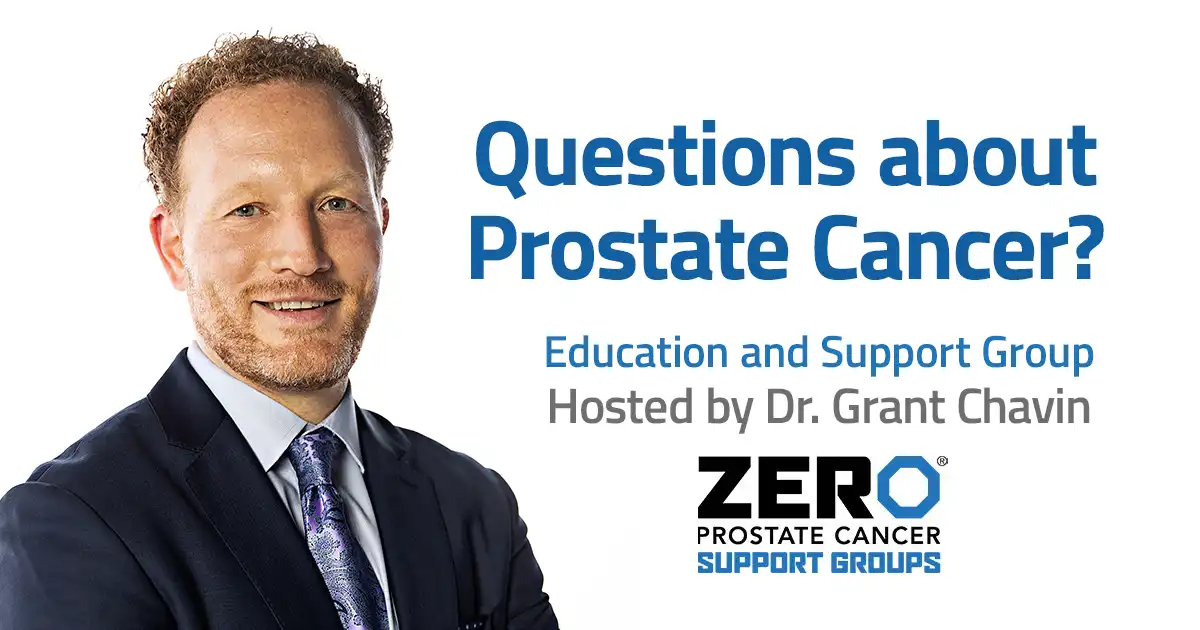 Dr. Grant Chavin prostate cancer support group